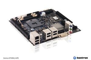 Kontron Mini-ITX motherboard for price-performance optimized Intel® Core™ i3/5/7 processor implementations