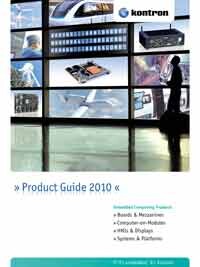 Now available: The Kontron Embedded Computing  Product Guide 2010