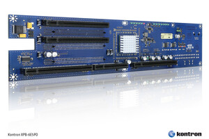 Kontron xPB-6E5PO: PICMG® 1.3-compliant 2U butterfly backplane for PCI Express Gen 2 system designs