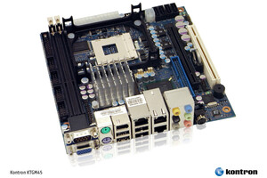 Kontron KTGM45: Three new embedded motherboards with 45 nm Intel® Core™2 Duo performance