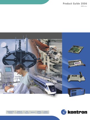 Interactive Kontron Product Guide 2006 available from April 24