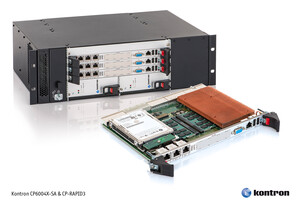 Kontron 6U CompactPCI® processor board and chassis innovation provide an industry first with 10 GbE system throughput