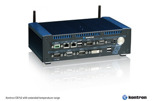 Kontron Embedded Box PC CB 752 with Intel® Atom™ N270 Processor now available for extended ambient temperatures