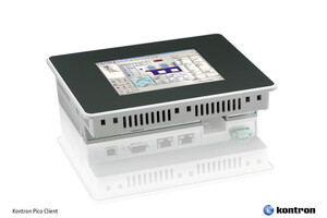 Kontron Pico Client: Industrial Mini Panel PC with ARM9 processor