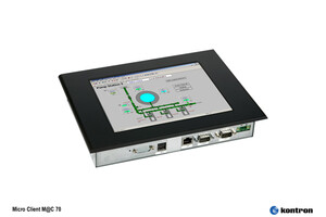 Micro Client M@C 70: Extremely Small Panel PC with 7 Inch Display