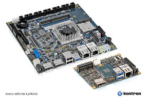 Kontron launches two new embedded motherboards with Intel® Atom™ processor E3800 series