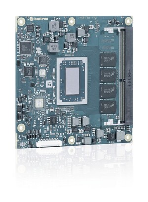 Kontron introduces COMe-cVR6 (E2) Module with new AMD Ryzen™ Embedded V1000 Processor