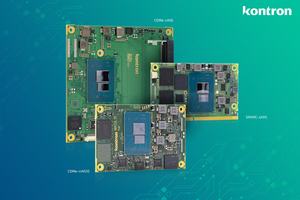 Kontron COM Express® and SMARC modules with next-generation low-power Intel Atom® processors